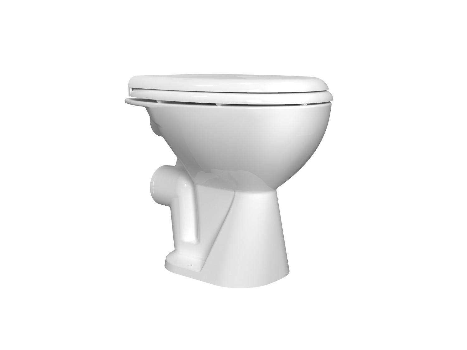 Stand Dusch WC Taharet - mit Softclose Toiletten-Sitz - Bidet - Keramik - 10.20.10.01.KT