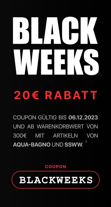 Black Weeks - 20€ Coupon