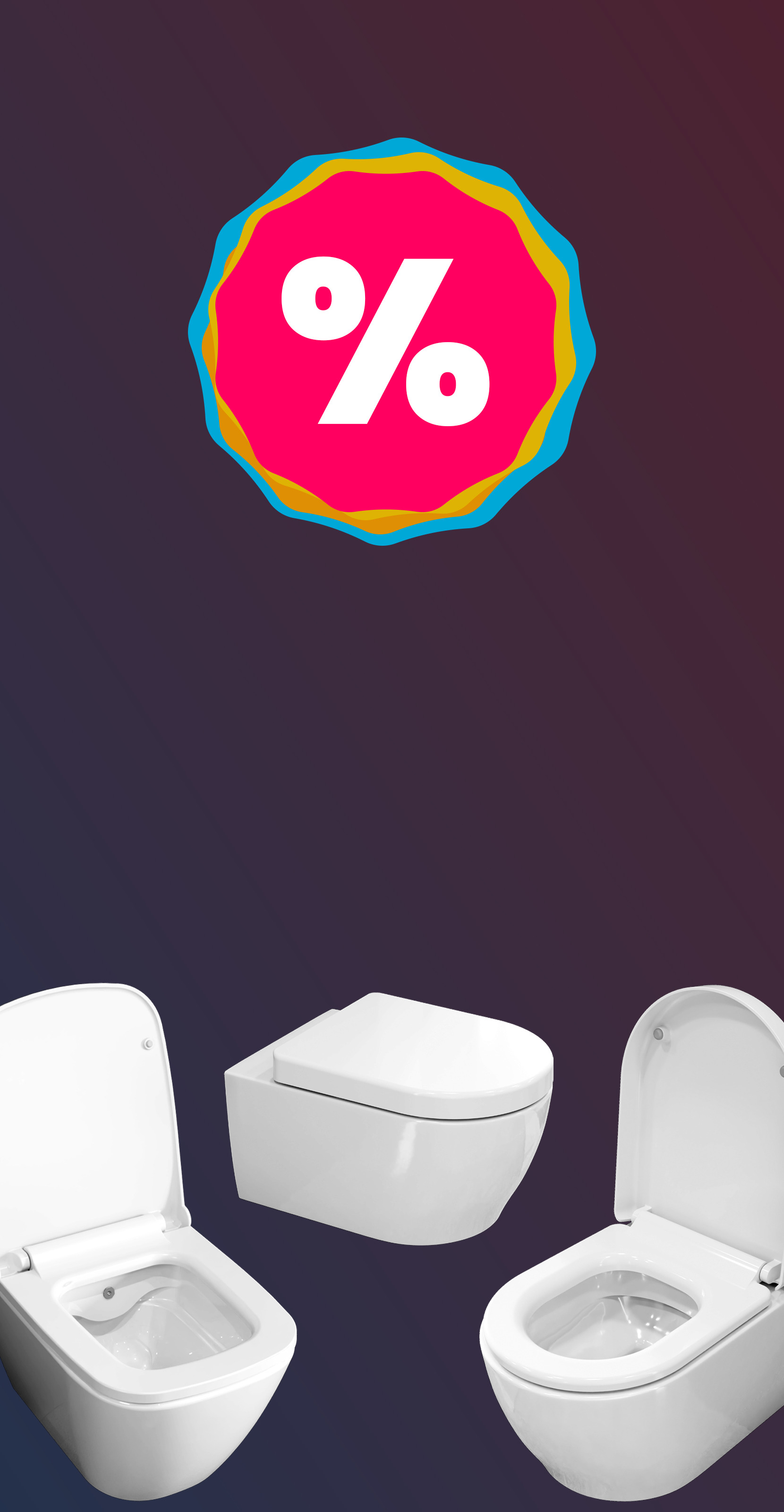 
<small>Nur solange der Vorrat reicht</small> 
TOP-TOILETTEN ZUM AKTIONSPREIS
