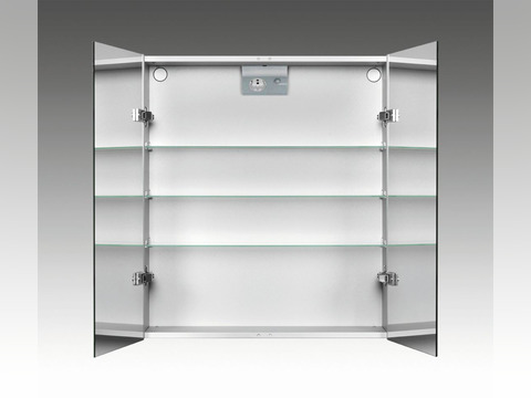 Spiegelschrank CantALU aluminium Jokey