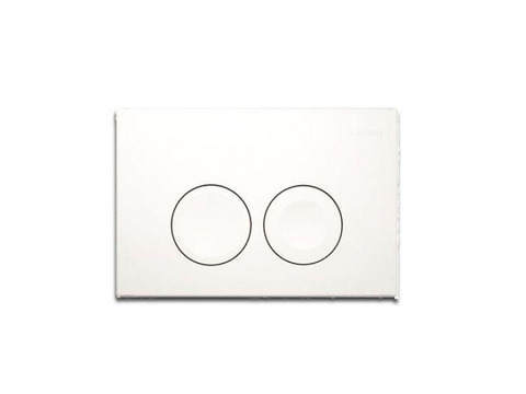 Geberit & Aqua Bagno WC-Set.02 Spülkasten Geberit Basic Vorwandelement + Wand WC + Drückerplatte