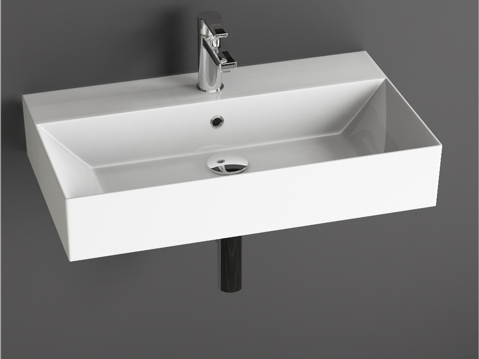 Waschbecken Aufsatzwaschtisch 70cm - Loft - KS.70B&sup2;