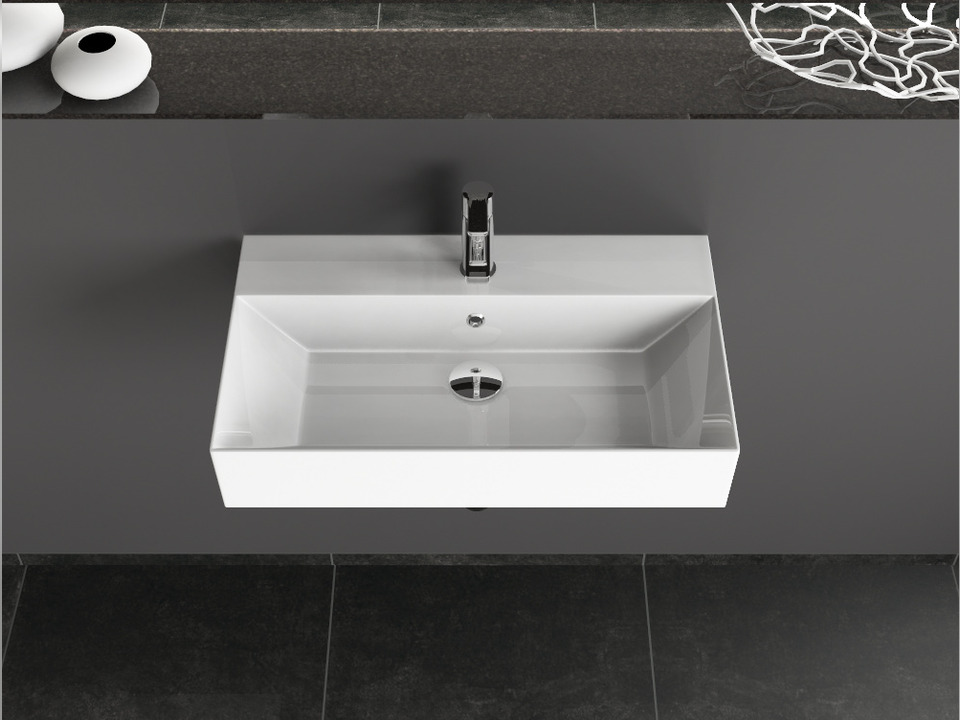 Waschbecken Aufsatzwaschtisch 70cm - Loft - KS.70B&sup2;