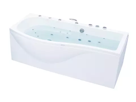 Whirlpool 180cm Rechteck-Badewanne PRO.A1901