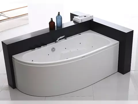 Whirlpool 175cm Rechteck-Badewanne PRO.A1902