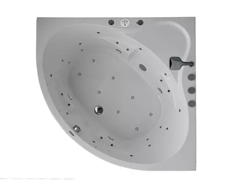 Whirlpool 140cm Eck-Badewanne PRO.A1903