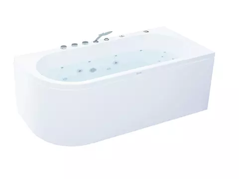 Whirlpool 175cm Rechteck-Badewanne PRO.A2201