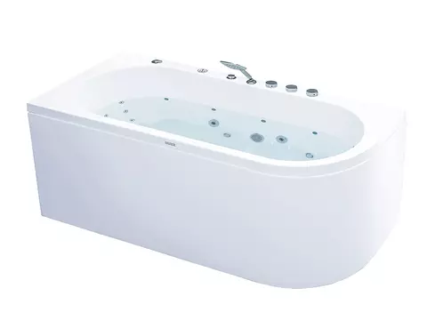 Whirlpool 175cm Rechteck-Badewanne PRO.A2201