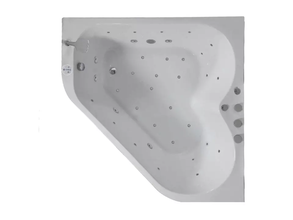 Whirlpool 150cm Eck-Badewanne PRO.A2202