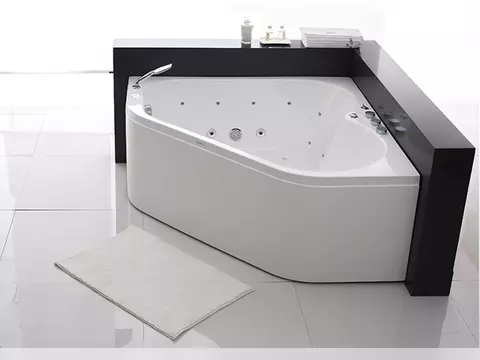 Whirlpool 150cm Eck-Badewanne PRO.A2202