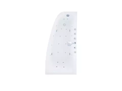Whirlpool 170cm Raumspar-Badewanne PRO.A2203
