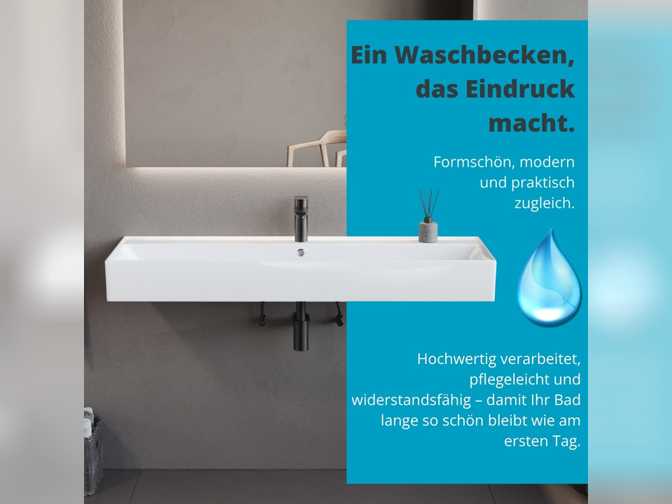 Waschbecken Aufsatzwaschtisch 121cm - Loft Air - 10.14.30.004.01