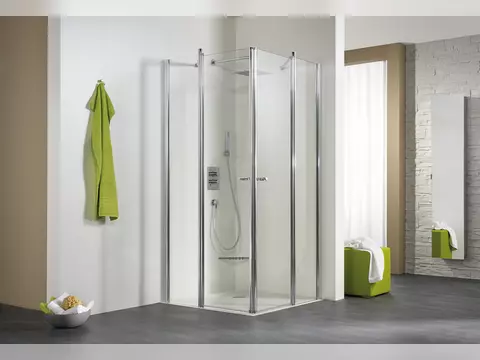 HSK Duschkabine Exklusiv Eckeinstieg, 4-teilig Dusche...
