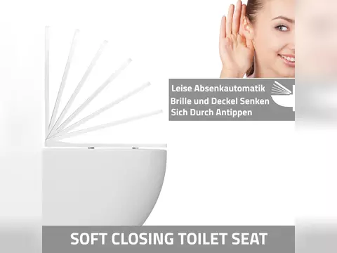 Aqua Bagno Talis WC-Sitz inkl. Absenkautomatik Softclose
