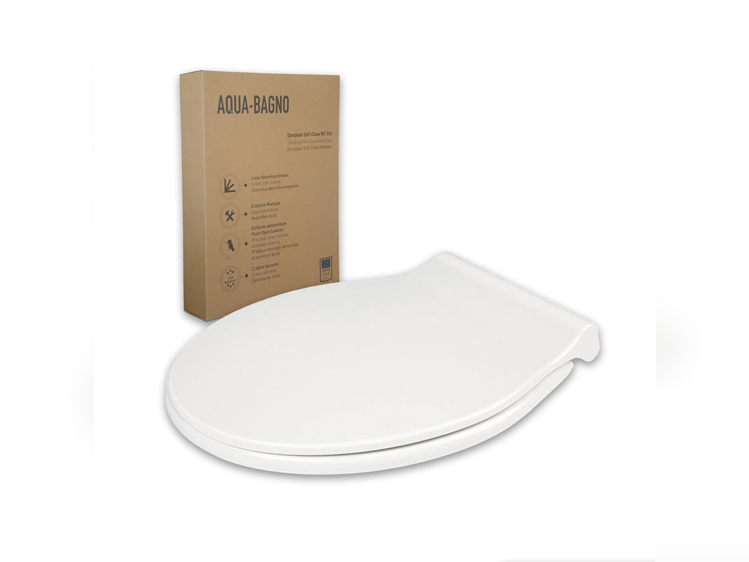 Aqua Bagno Talis WC-Sitz inkl. Absenkautomatik Softclose