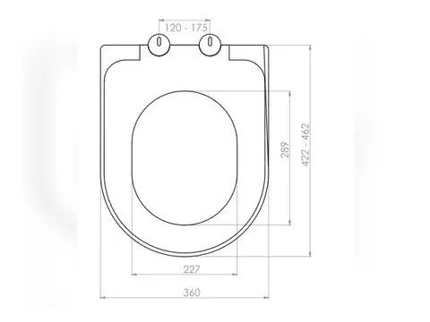 Aqua Bagno Pearl WC-Sitz inkl. Absenkautomatik Softclose