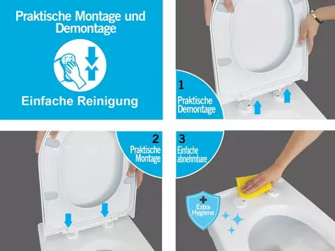 Aqua Bagno Crown WC-Sitz inkl. Absenkautomatik Softclose