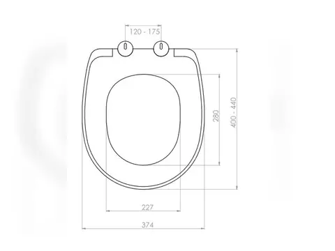 Aqua Bagno Crown WC-Sitz inkl. Absenkautomatik Softclose