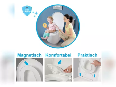 Aqua Bagno Junior WC-Sitz inkl. Absenkautomatik Softclose