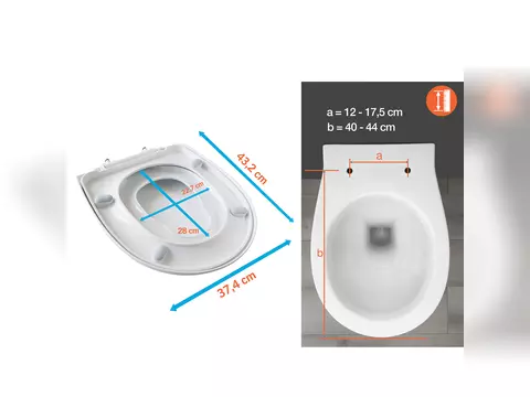 Aqua Bagno Junior WC-Sitz inkl. Absenkautomatik Softclose