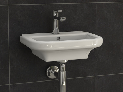 Waschbecken 45cm - Plan - 10.16.30.05-1