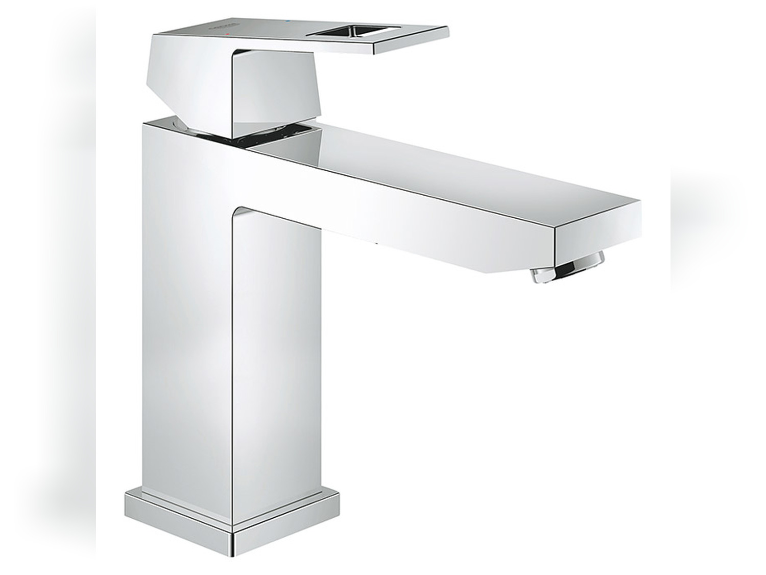 Grohe Eurocube Einhand-Waschtischbatterie, M-Size ohne Ablaufgarnitur Ausladung 133mm