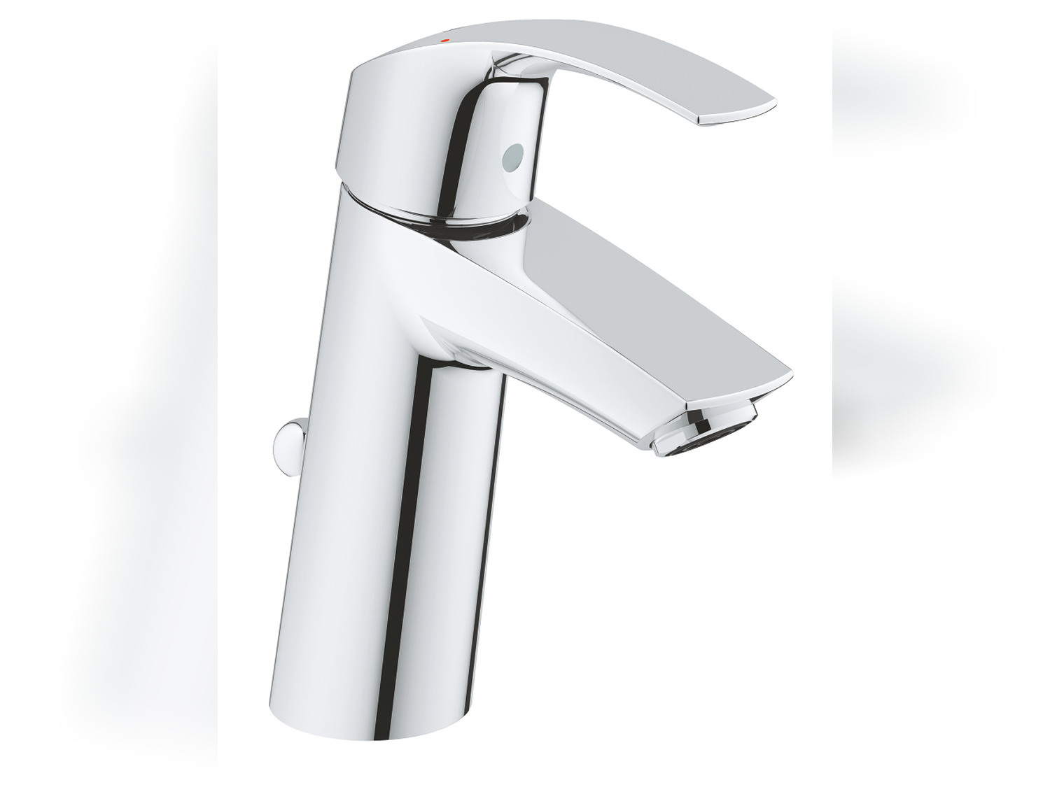 Grohe Eurosmart Einhand-Waschtischbatterie, M-Size mit Ablaufgarnitur Ausladung 110mm