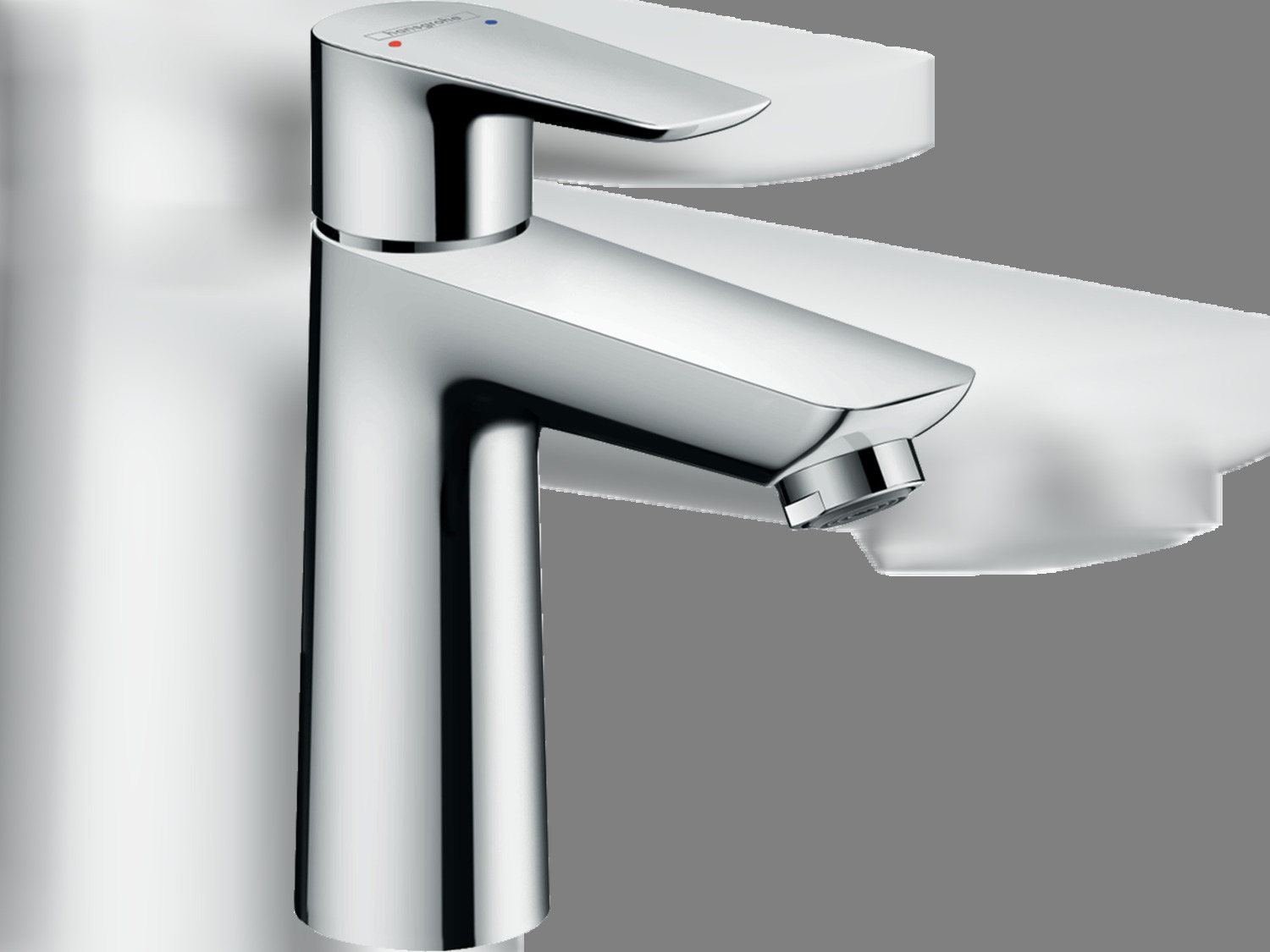 Hansgrohe Talis-E Einhand-Waschtischbatterie, ohne Ablaufgarnitur Ausladung 112mm