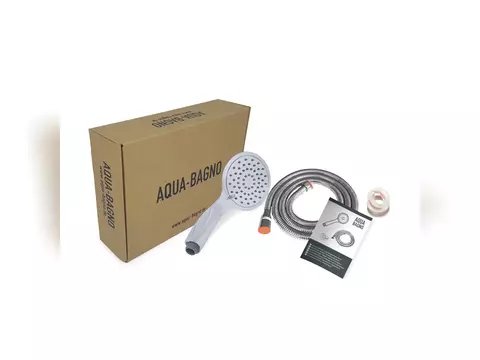 Aqua Bagno Handbrause-Set Talis 2- teilig Handbrause mit...