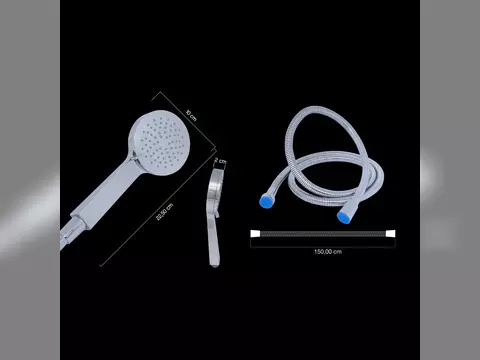 Aqua Bagno Handbrause-Set Smile 2 teilig Handbrause und...