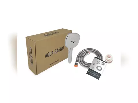 Aqua Bagno Handbrause-Set Zero 2-teilig Handbrause und...