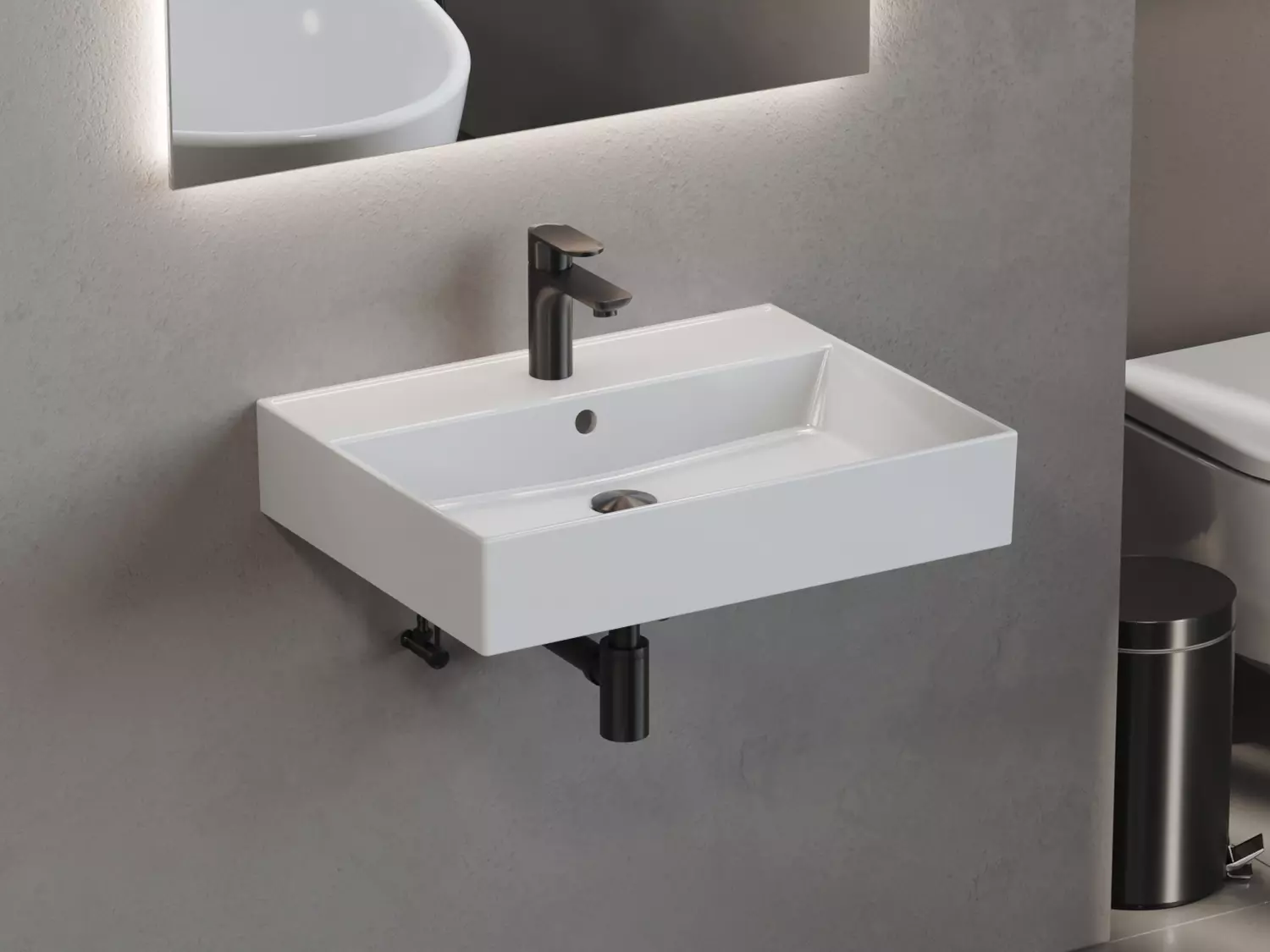 Waschbecken Aufsatzwaschtisch 61cm - Loft Air - 10.14.30.006.02