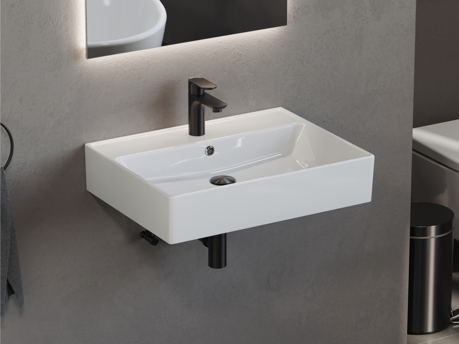 Waschbecken Aufsatzwaschtisch 61cm - Loft Air - 10.14.30.006.02