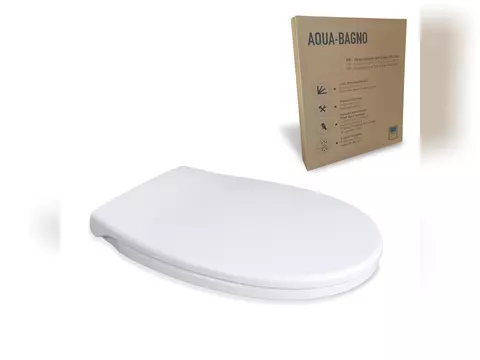 Aqua Bagno Neo - WC-Sitz mit Absenkautomatik Softclose...