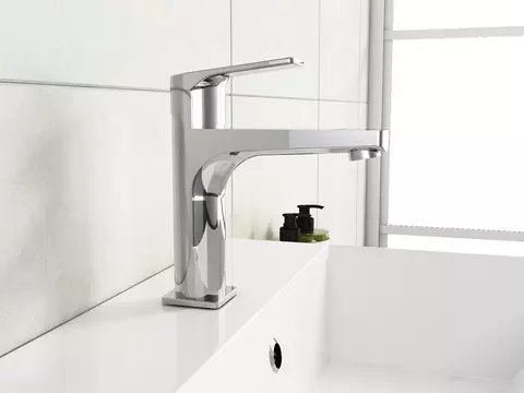 Aqua Bagno Zero Waschtischarmatur Einhebelmischer chrom...