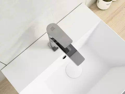 Aqua Bagno Zero Waschtischarmatur Einhebelmischer chrom...