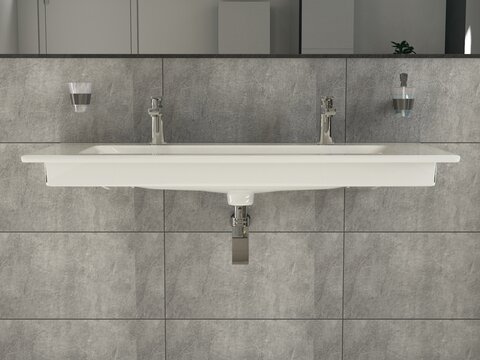 Villeroy & Boch Venticello Schrankwaschtisch weiß mit CeramicPlus