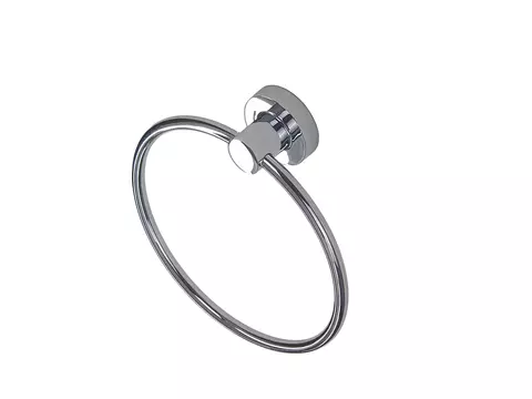 Aqua Bagno ZERO Handtuchring Handtuchhalter geschlossen...