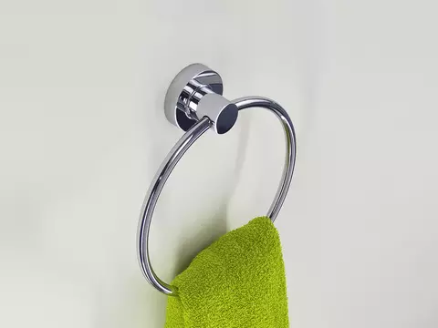 Aqua Bagno ZERO Handtuchring Handtuchhalter geschlossen...