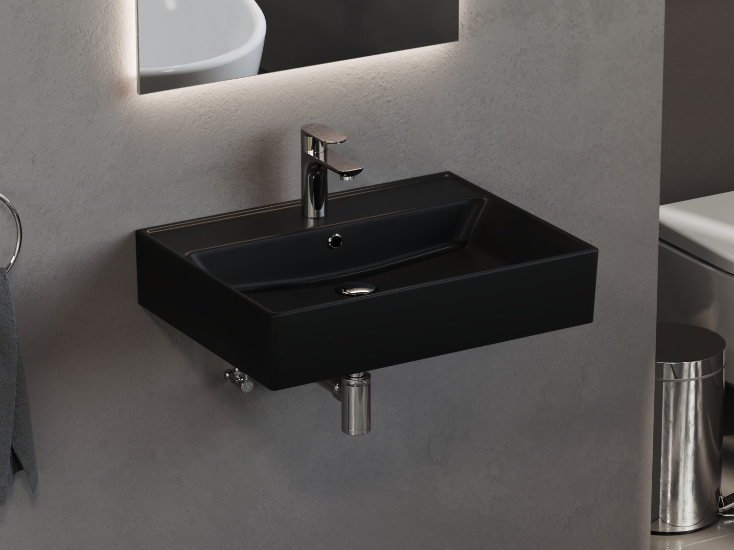 Waschbecken Aufsatzwaschtisch 61cm - Loft Air - 10.14.30.008.01