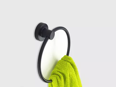 Aqua Bagno ZERO Handtuchring Handtuchhalter geschlossen...