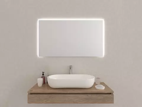 Aqua Bagno Badezimmerspiegel mit LED-Beleuchtung nach...