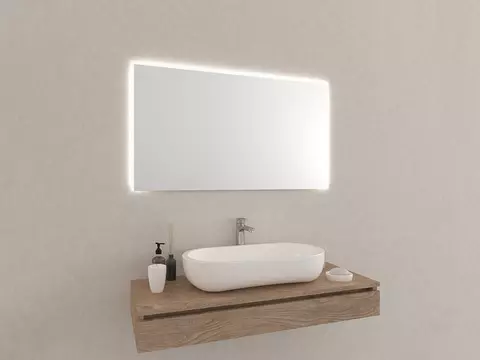 Aqua Bagno Badezimmerspiegel mit LED-Beleuchtung nach...