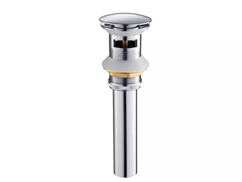 AQUA BAGNO Solo Ablaufgarnitur Push&open chrom...