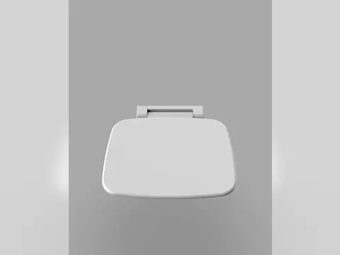 Aqua Bagno Duschklappsitz zur Wandmontage aus Duroplast,...