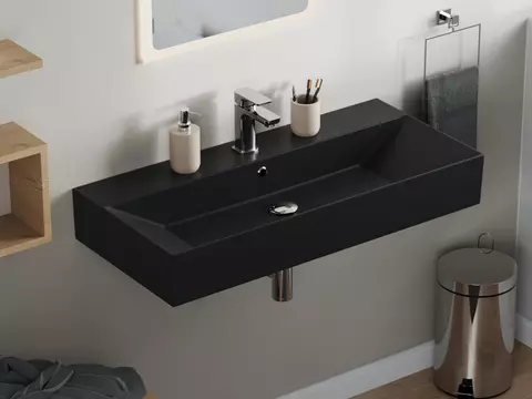 Waschbecken Aufsatzwaschtisch 90cm - Loft - KS.AN.90