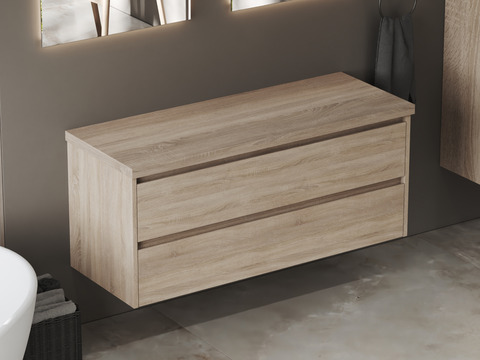 Duo Badmöbel 120, Eiche Gold, Trägerplatte