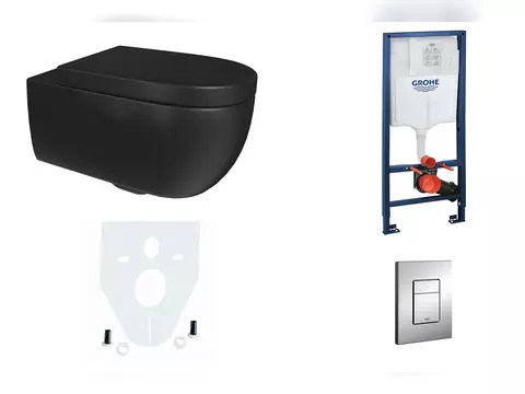 Grohe & Aqua Bagno 011.1051.063SMK spülrandlos...