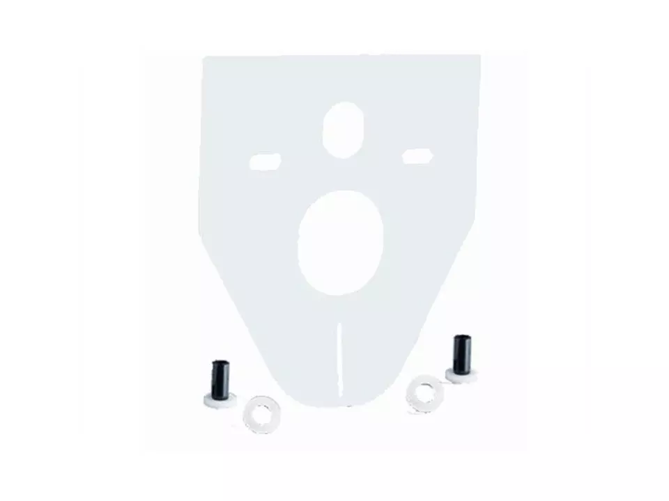 Aqua Bagno Schallschutz Set f&uuml;r Wand WC und Bidet