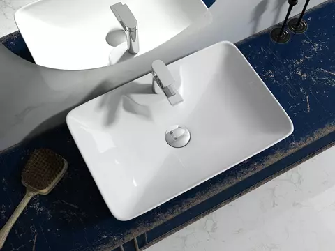 Waschbecken Aufsatzwaschtisch 62cm - Leon - 1.31.62.1.NO